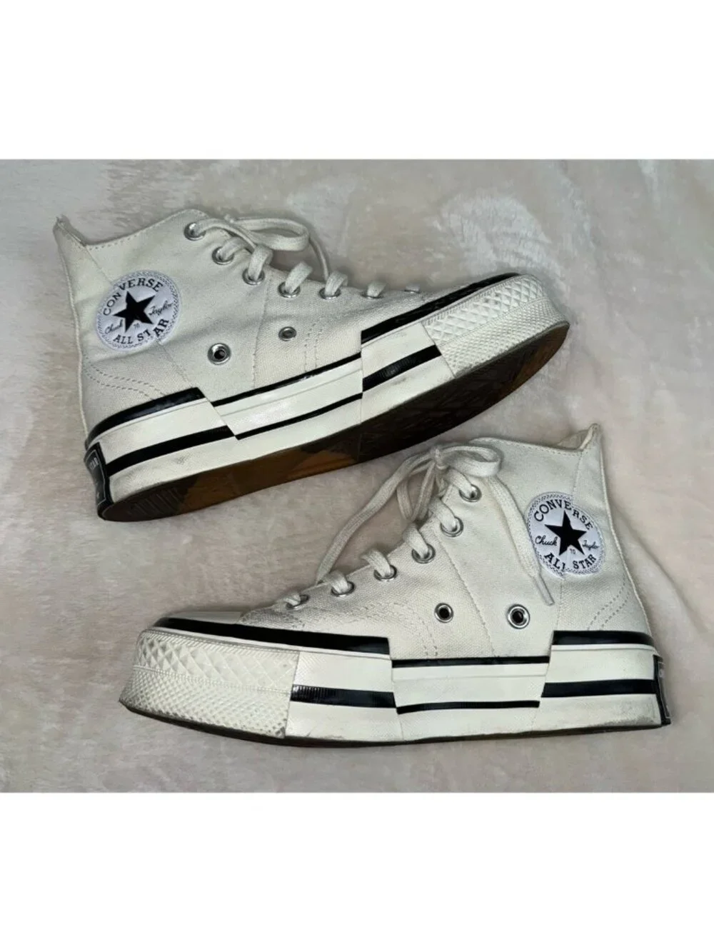 CONVERSE Chuck Taylor All Star 70 Hi  Canvas Bone A00915C Men's 3.5 Women’s 5.5 - Picture 6 of 10